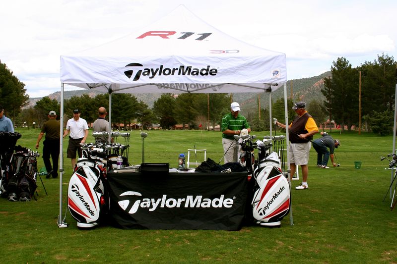 TaylorMade booth